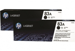 HP 83A CF283AD dvojbalení black original toner