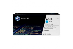 HP 651A CE341A cyan Original toner