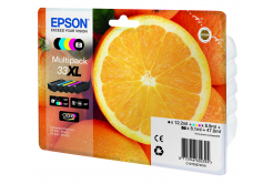 Epson T33XL C13T33574011 color (CMYK) original ink cartridge