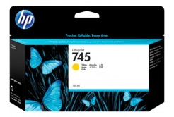 HP 745 F9J96A yellow original ink cartridge