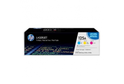 HP 125A CF373AM, cyan/magenta/yellow (cyan/magenta/yellow) original toner