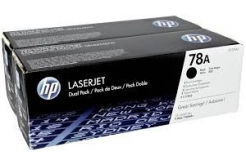 HP 78A CE278AD dualpack black original toner