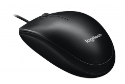 Logitech Mouse M100, black