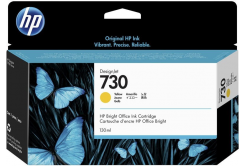 HP 730 P2V64A yellow original ink cartridge