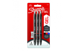 Sharpie 2136596, gel pen S-Gel, mix of colours, 3pcs, 0.7mm