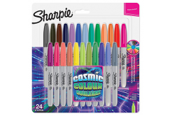 Sharpie 2033672, marker Fine, mix of cosmic colours, 24pcs, 0.9mm, permanent, blistr