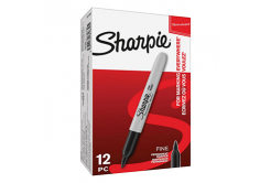 Sharpie S0810930, marker Fine, black, 12pcs, 0.9mm, permanent