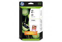 HP 62 N9J71AE black/color multipack original ink cartridge