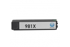 Compatible cartridge with HP 981XL L0R09A cyan 