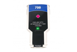 Compatible cartridge with 730 P2V69A magenta