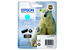 Epson T26324012, T263240, 26XL cyan original ink cartridge