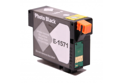 Epson T1571 photo black compatible ink cartridge