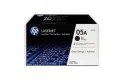 HP 05A CE505AD dvojbalení black original toner