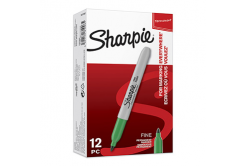 Sharpie S0810960, marker Fine, green, 12pcs, 0.9mm, permanent