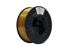 Print string (filament), 3DF-P-SPLA1.75-BRASS, C-TECH PREMIUM LINE, Silk PLA, brass, 1,75mm, 1kg