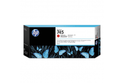 HP 745 F9K06A chromatic red original ink cartridge