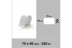 Niimbot labels RP 70x40mm 180pcs White for B3S