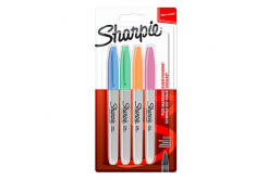 Sharpie 2065402, marker Fine, mix of colours, 4pcs, 0.9mm, permanent, blistr