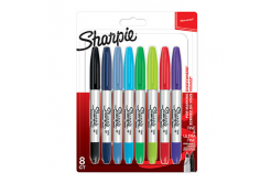 Sharpie 2065409, marker twin tip, mix of colours, 8pcs, 0.5/0.9mm, permanent, blistr