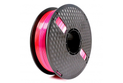 GEMBIRD 3D filament, PLA, 1,75mm, 1000g, 3DP-PLA-SK-01-RP,  silk rainbow, red/purple