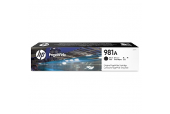 HP 981A J3M71A black original ink cartridge