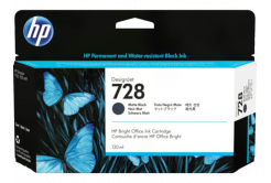 HP 728 3WX25A matte black original ink cartridge