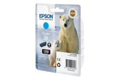 Epson T261240 C13T26124012 cyan original ink cartridge