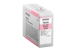 Epson originální ink C13T85060N, vivid light magenta, 80ml