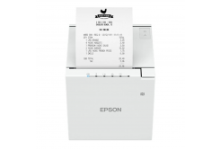 Epson TM-m30III C31CK50111 POS printer, USB, USB-C, Ethernet, 8 dots/mm (203 dpi), cutter, white