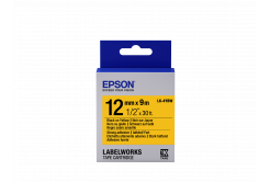 Epson LabelWorks LK-4YBW C53S654014 12mm x 9m, black text / yellow tape, strong adhesive, original tape