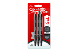 Sharpie 2136598, gel pen S-Gel, black, 3pcs, 0.7mm