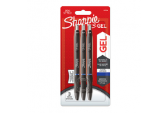 Sharpie 2137256, gel pen S-Gel, blue, 3pcs, 0.7mm
