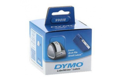 Dymo 99018, S0722470, 190mm x 38mm, white paper labels for wide folders