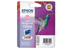 Epson T0806 C13T08064011 light magenta original ink cartridge