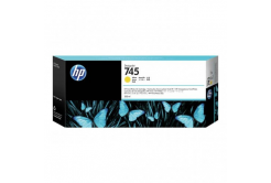 HP 745 F9K02A yellow original ink cartridge