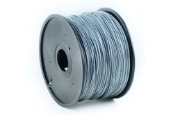 GEMBIRD 3D filament, ABS, 1,75mm, 1000g, 3DP-ABS1.75-01-S,  silver