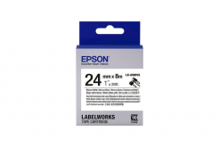 Epson LabelWorks LK-6WBVS C53S656022 24mm x 8m, black text / white tape, self-laminating, original tape