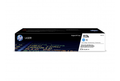 HP 117A W2071A cyan original toner