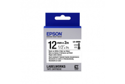 Epson LabelWorks LK-4WBH C53S654025 12mm x 2m, black text / white tape, high temperature resistant, original tape