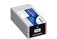 Epson GJIC5(K) C13S020563 for ColorWorks, black original cartridge