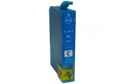 Epson T3472 cyan compatible inkjet cartridge