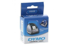 Dymo 11353, S0722530, 25mm x 13mm, white multifunctional paper labels
