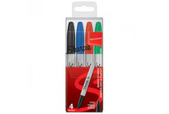 Sharpie 1985858, marker Fine, mix of colours, 4pcs, 0.9mm, permanent, blistr