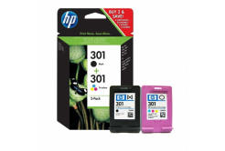 HP 301 N9J72AE black/color (black/color) original ink cartridge