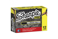 Sharpie S0945720, marker Metal Barrels, black, 12pcs, 1mm, permanent, small bullet