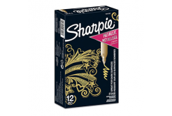 Sharpie 1891062, marker Metallic, gold, 12pcs, 1.4mm, permanent