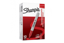 Sharpie S0810940, marker Fine, red, 12pcs, 0.9mm, permanent