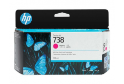 HP 738M 676N0A magenta original ink cartridge