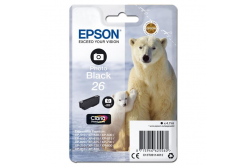 Epson 26 T2611 photo black original ink cartridge