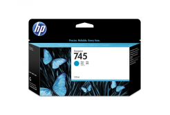 HP 745 F9J97A cyan original ink cartridge